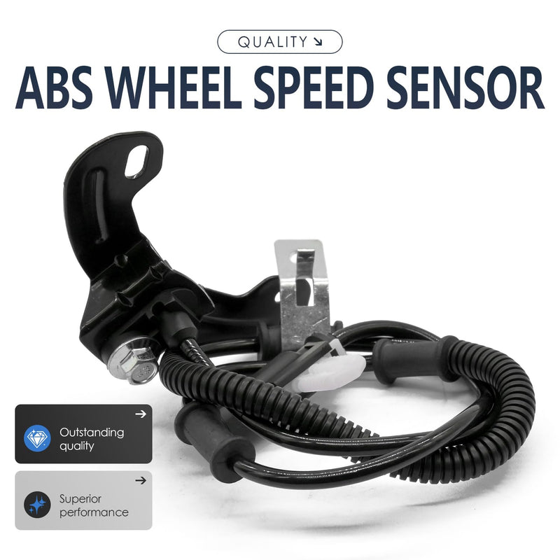 2PCS Front Left and Right Abs Wheel Speed Sensor Compatible with Ford E-150 E-250 E-350 Super Duty E-450 BC2Z2C204A 11 12 13 14 15 16 17 18 19 20 21 22 23 24