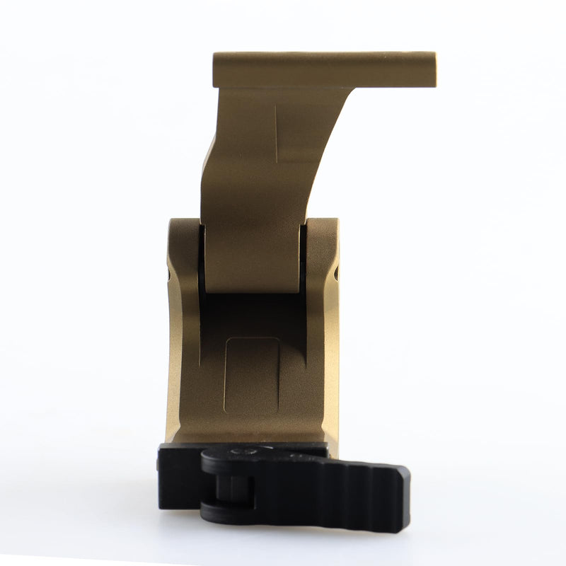 YSS FTC Magnifier Mount with Fast QD Lever Compatible G33 G43 G45 3X 6X Etc Flip to Center Magnifiers Scope Mount 2.26" Optical Centerline Height Riser Mount (tan)