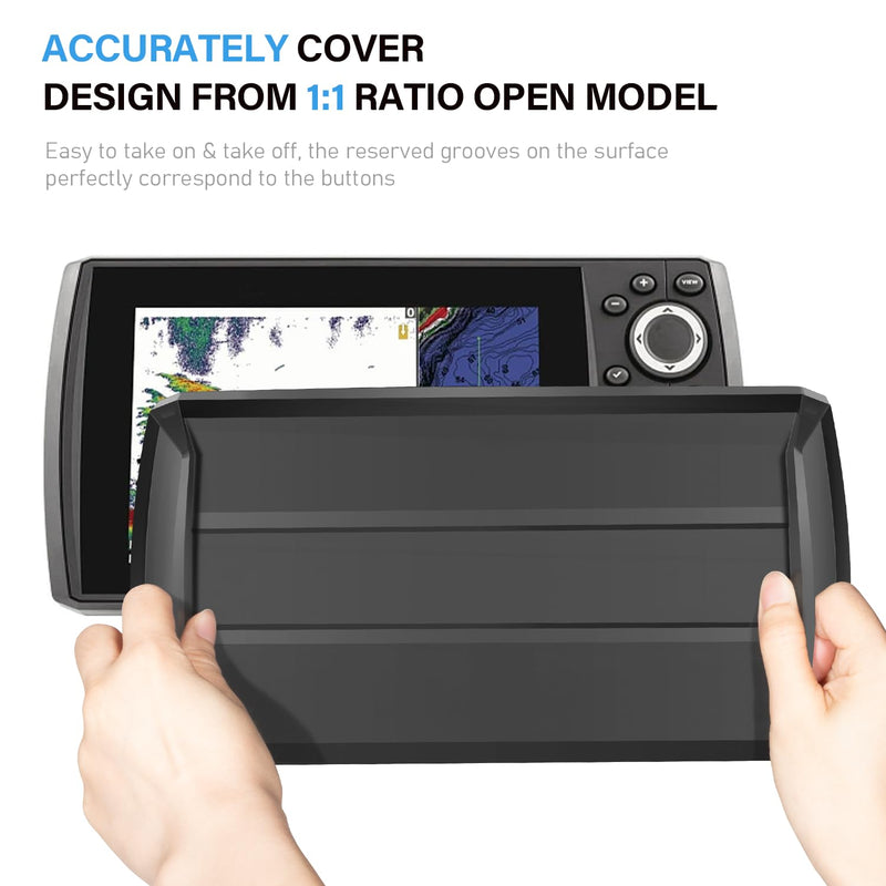 Replace Part for 780044-1 UC H7 R2 Helix 7 Unit Cover Silicone Screen Protect Helix 7 Cover Compatible with Helix7 Series Fish Finder