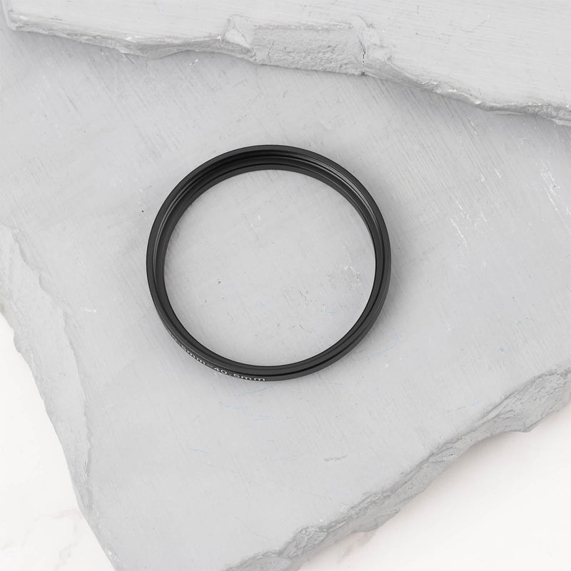 ECSiNG 40.5mm to 40.5mm Camera Extension Ring Aluminum Filter Adapter for DSLR Lenses and ND UV CPL IR Filters