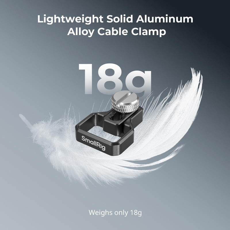 SmallRig Clamp for HDMI Cable, Only Compatible with SmallRig Selected Cages for Sony Alpha 7 V / 7 IV Camera - 6406