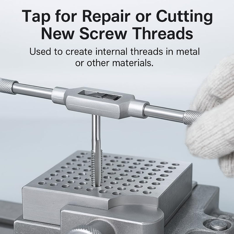 1-1/4"-12 Thread Tap 6542 HSS Thread Maker for Internal Thread Repair and Fabrication 1-1/4"-12