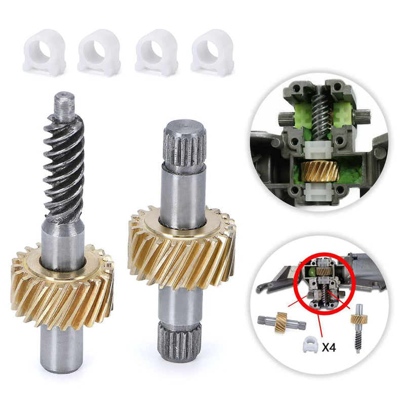 Convertible Top Latch Motor Gear Repair Kit Compatible with BMW 2000-2010 E36 E46 E64 323Ci 325Ci 330Ci 645Ci 650i M3 M6 2.5L 3.0L 3.2L 4.4L 4.8L 5.0L 67618370816