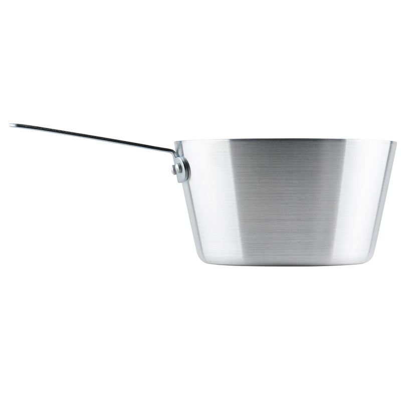 Winco Heavy-Duty Aluminum Tapered Sauce Pan, 3mm, 5 Quart 5 Quarts