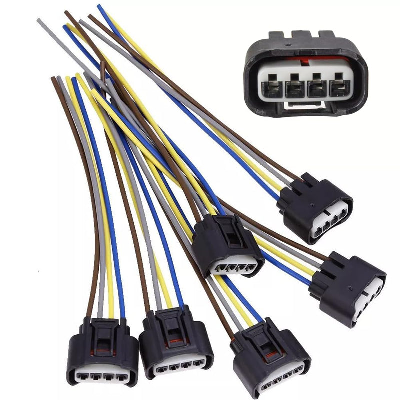 6Pcs Ignition Coil Connector Plug Harness 90980-11885 for Toyota Lexus Camry 88974044 S2527
