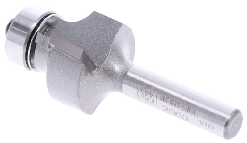 Whiteside 2000 Roundover Router Bit: 3/16 Inch Radius, 7/8 Inch Large Diameter, 1/4 Inch Shank, 1/2 Inch Cutting Length