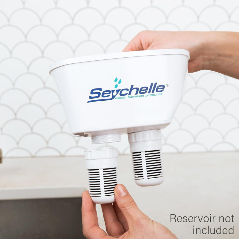 Seychelle Regular Replacement Filters for Gen 2 Dual Water Pitcher (Also Compatible with Alexapure Pitcher)