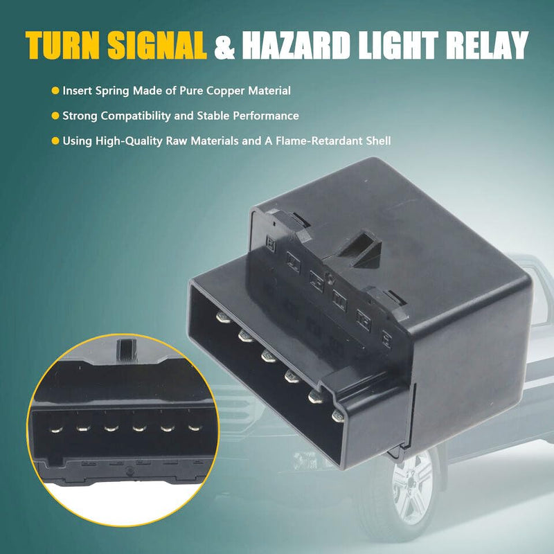 38300-SDB-A03 LED Hazard Warning & Turn Signal Flasher Relay Assembly Compatible with 2005-2011 MDX TL TSX Compatible with 2012-2014 Accord Hybird Odyssey Ridgeline All Models