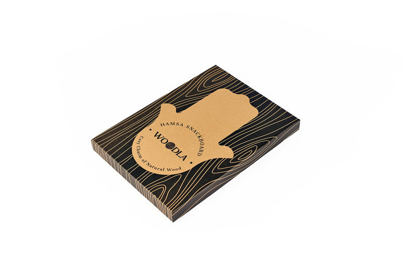 Hamsa Hand Charcuterie Board – Small Beechwood Snack & Cheese Tray, Boho Spiritual Decor, Unique Gift for Women, Yoga or Meditation Space, Decorative Serving Board