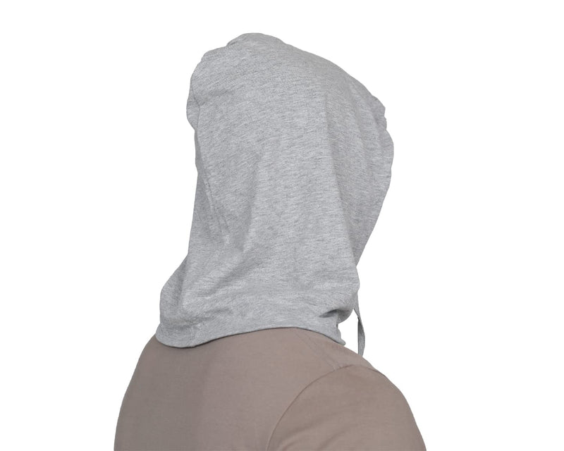 Faraday Shield Hat, RF Blocking Cap for 5G WiFi, Silver Fabric, Gray