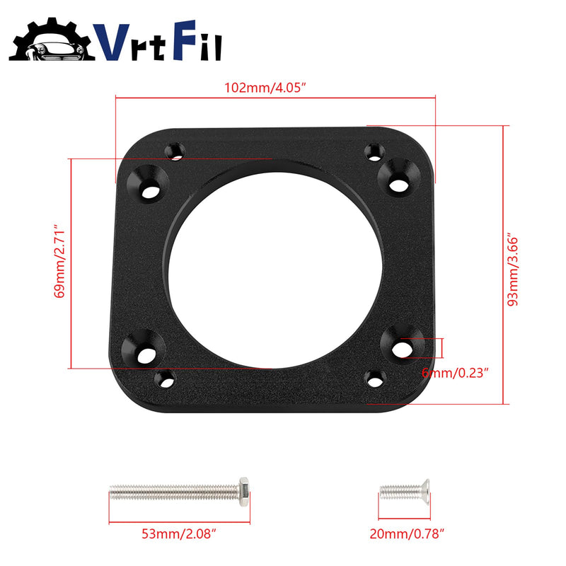 Intake Manifold M50 M54 Throttle Body Adapter Plate Kit Compatible with BMW M54B30 M50B25