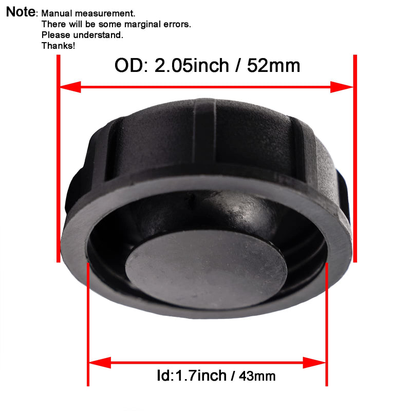 JMCHstore Vent Gas Fuel Tank Cap For Coleman CT100U, Screw on Gas Cap CC100X, 154F Engine (Type A)