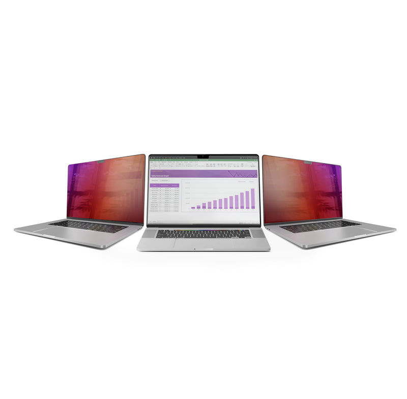 StarTech.com 14in MacBook Pro 21/23 Privacy Screen, Double-Sided Gold Filter w/Enhanced Privacy, Security Shield, +/- 30 Deg. 14" MacBook Pro M1/M2/M3