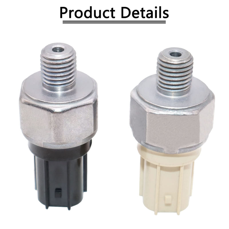 2PCS Transmission Pressure Switches 28600-P7W-003 28600-P7Z-003 Compatible with Honda Accord Civic Odyssey Pilot Acura CL MDX Automatic Transmission 2ND - 3RD Gear Oil Pressure Sensor Switch