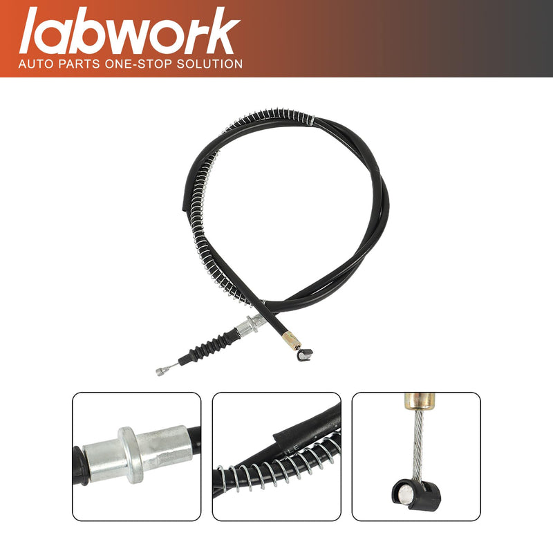 labwork Black Vinyl Clutch Cable Replacement for Yamaha YFS200 Blaster 1988-2006 Replacement for 05-0119