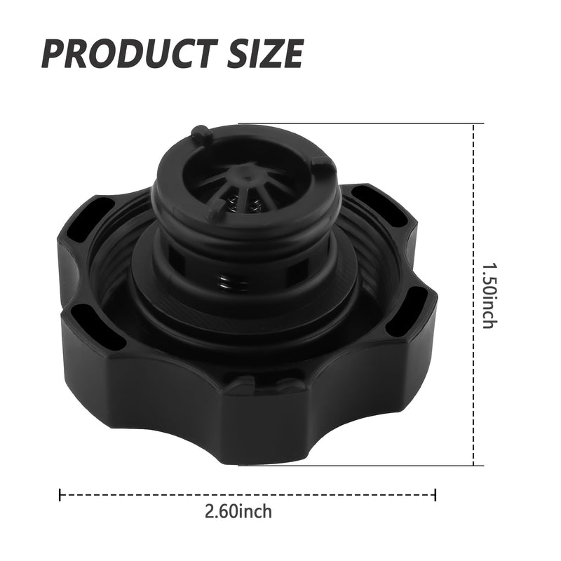 Car Radiator Cap Replacement OEM#68442532aa,53479332,Coolant Reservoir Cap Compatible with Chrysler Dodge Jeep Ram,Standard Car Accessories Radiator Cover Easy to Mounting