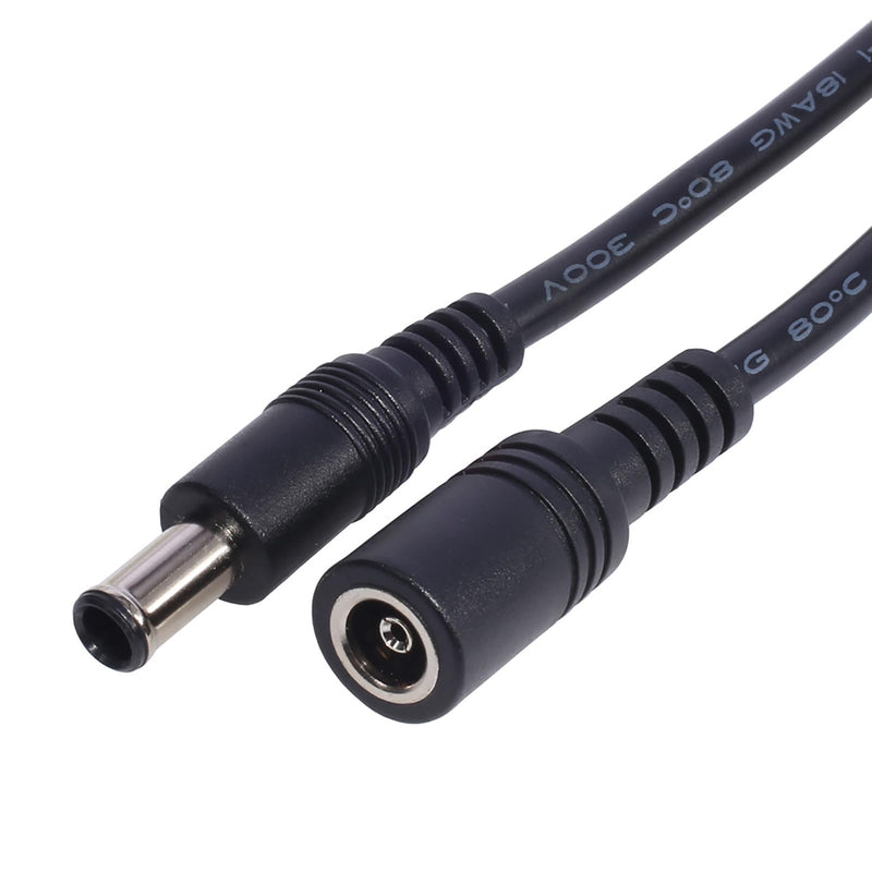 Male to Female Extension Cable 6.5x4.4mm Connector Charging Connection Cable Cord for Computer Display Monitors