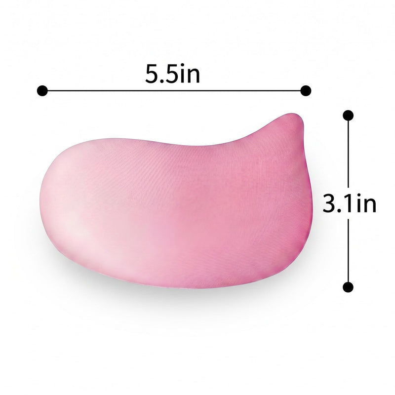Pink Mouse Wrist Rest, Ergonomic Memory Foam Wrist Support | Non-slip base and soft memory foam provide lasting comfort for work, study, gaming, and everyday computer use.