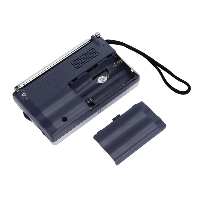 Generic Portable Pocket Mini AM FM Player Compact Battery Operated Portable Small for Outdoor Camping Hiking Emergency ABS Material 3.7 x 2.2 x 0.9 Inch