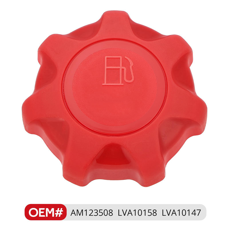 JAVIK Diese-l Cap Fuel Cap Fit for John Deere Tractors Mowers 1445 1565 2020 2210 3245C 4010 4610 4710 489 5076E 5300 5320N 5410 6700 7500 7700 8500 X495 X595 X750,OEM# AM123508 LVA10158