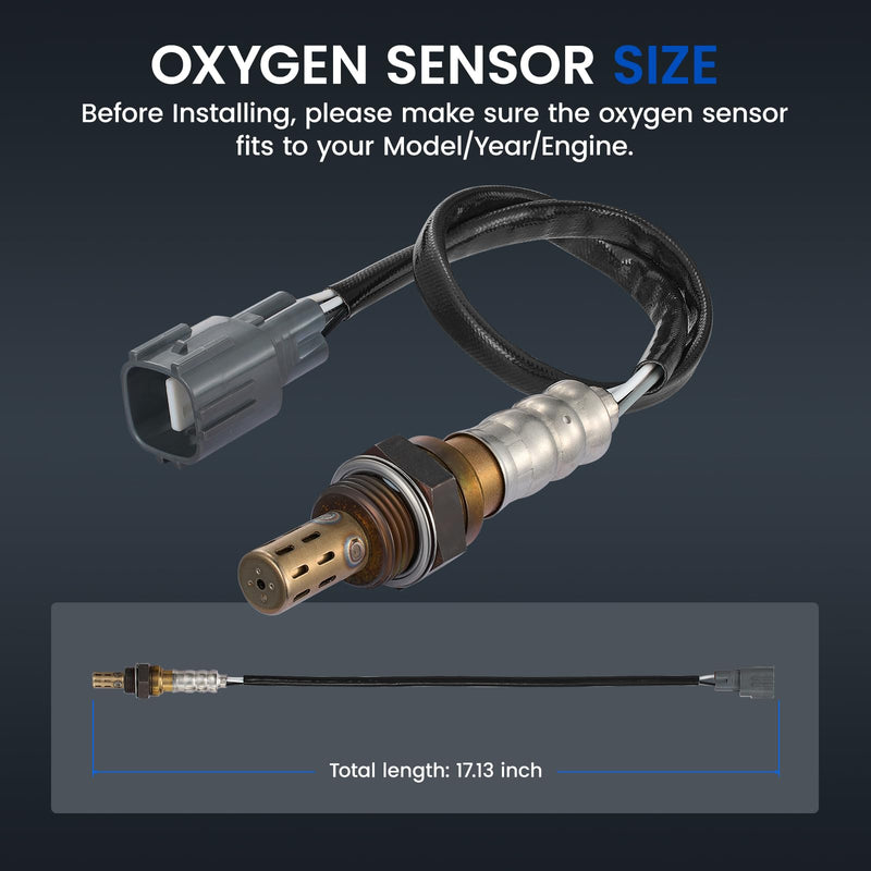 Oxygen O2 Sensor 234-4622 Compatible with Lexus ES300 ES330 ES350 GS300 GX460, Compatible with Toyota 4Runner Avalon Camry Corolla, 13355 Downstream Replacement Oxygen Sensor,1PCS 1