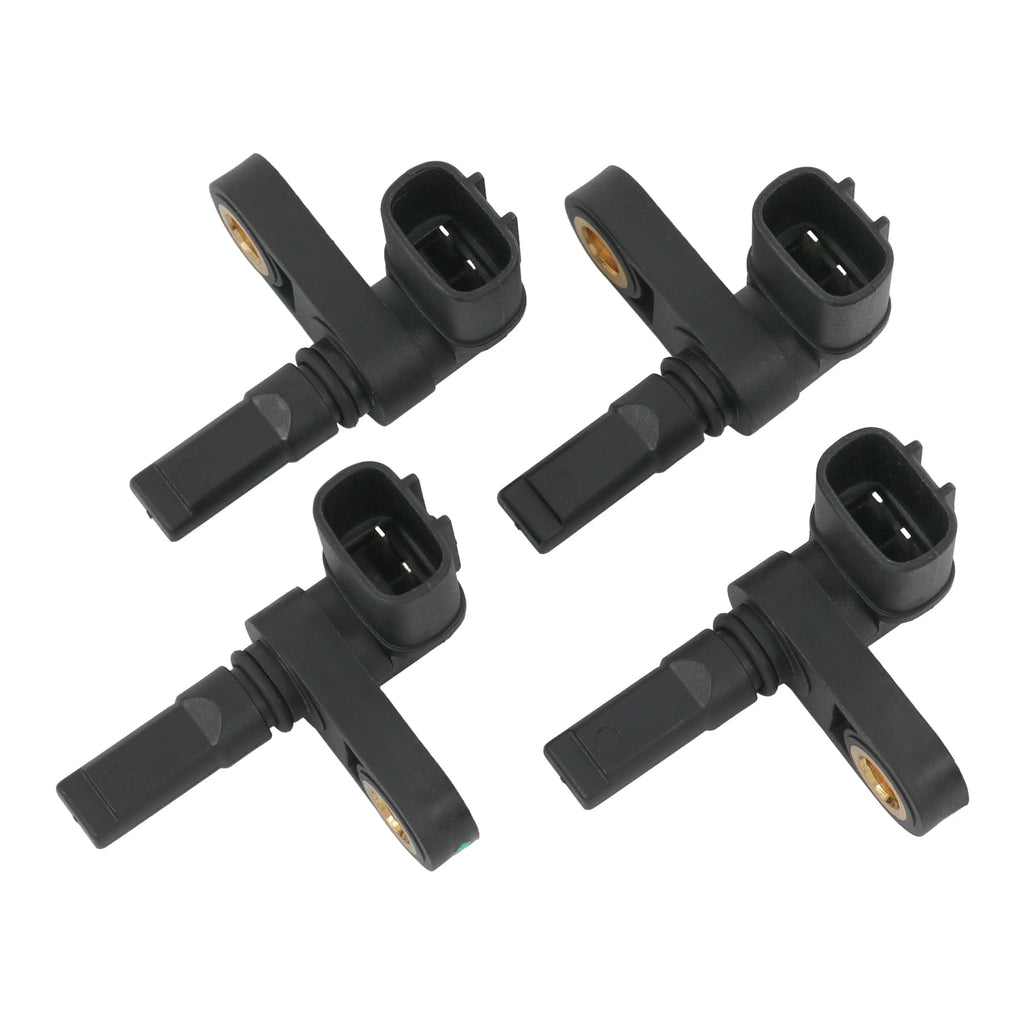 Set of 4 ABS Wheel Speed Sensor 89542-04020 for Front/Rear/Left Driver/Right Passenger Side Replacement for Toyota Tacoma 4Runner FJ Cruiser for Land Cruiser Replacement for Lexus GX460 GX470 LX570