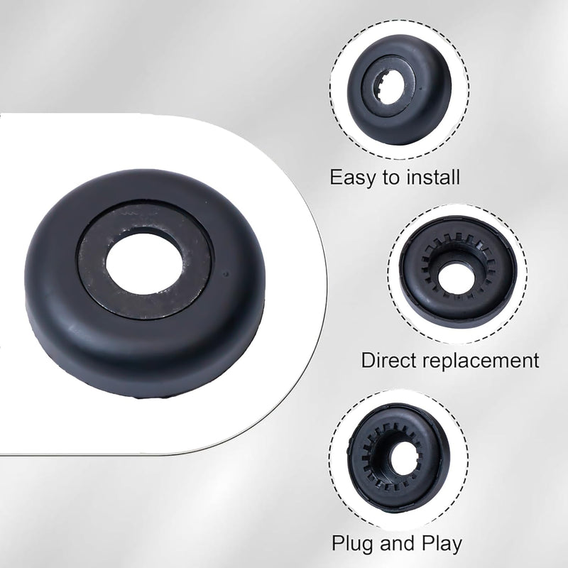 Front Top Strut Mounted Bushing Bearing OE#1J0412249 Compatible with VW Beetle Golf GTI Jetta Audi TT.