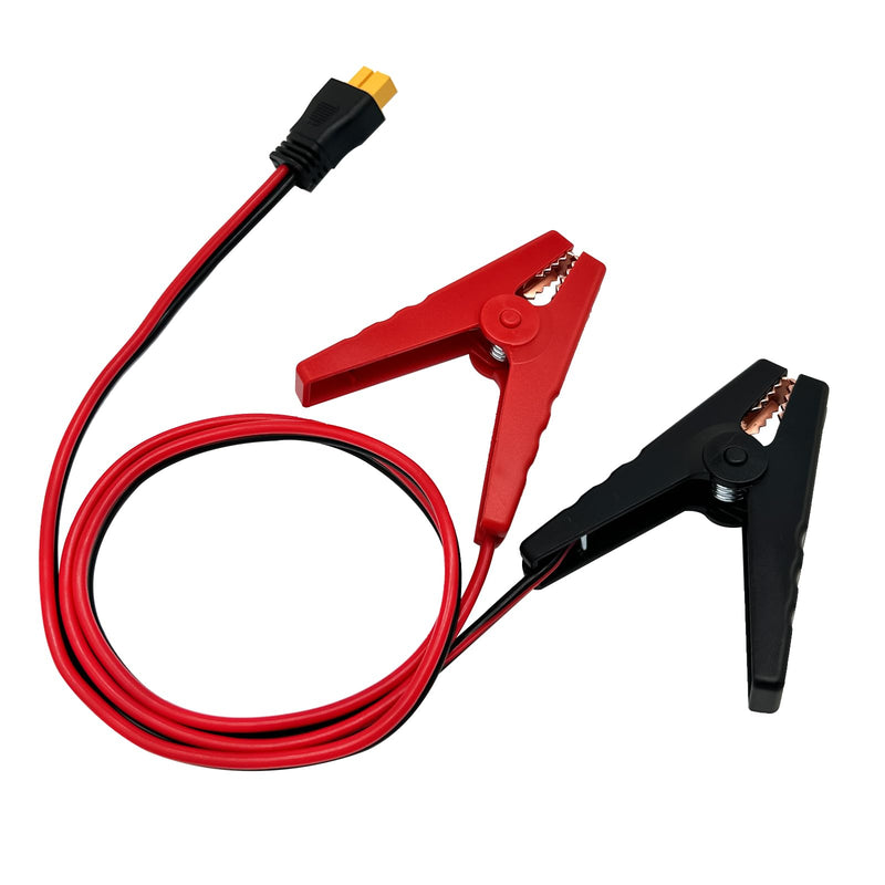 XT60 Female to Battery Alligator Clip Cable XT60 Connector with Battery Clip Power Charging Cable