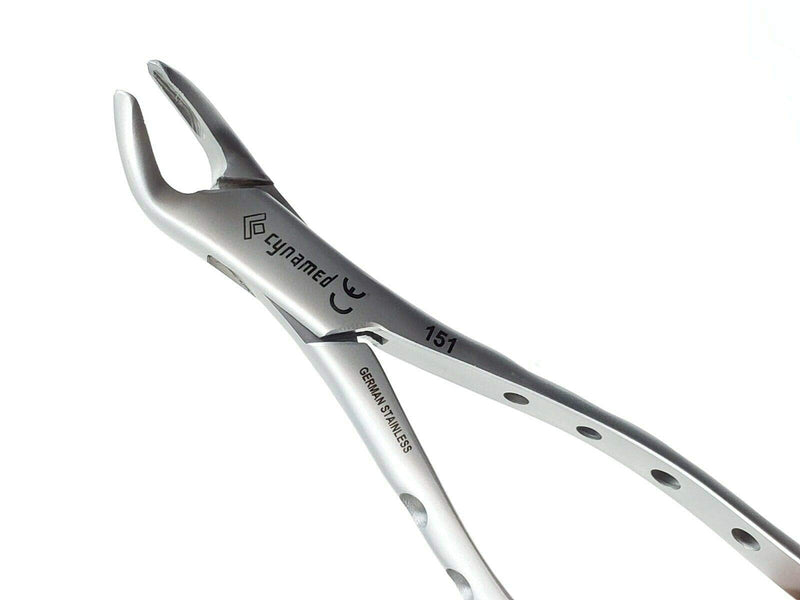 Premium German Dental Extracting Extraction Forceps #150#151#23 Gold Handle-Extraction Forceps Dental Instruments-Cynamed