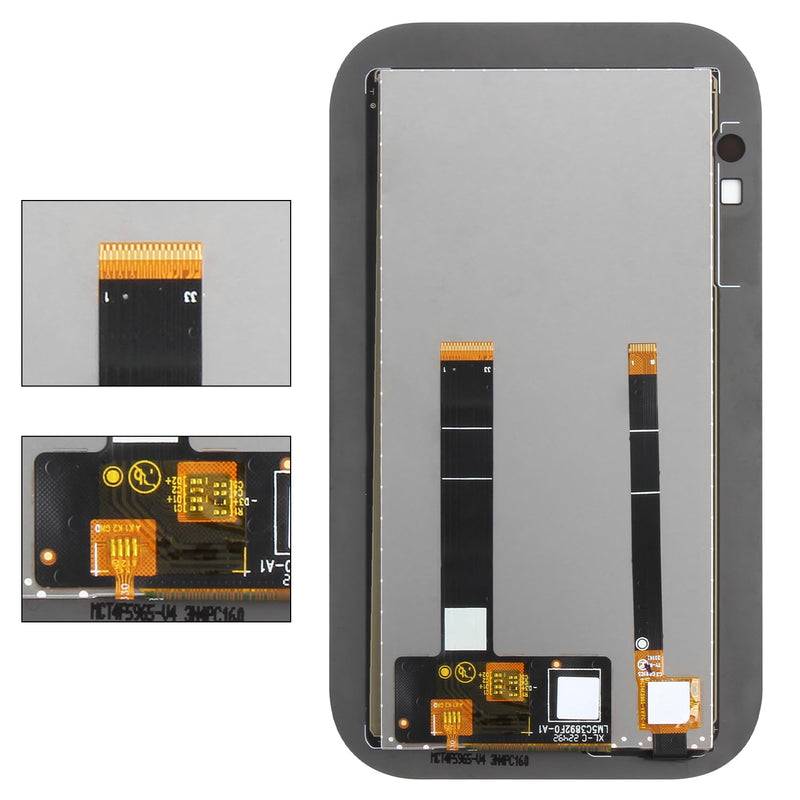 5.5" Screen Replacement for Echo Show 5 3rd Gen LCD Display for Echo Show 5 3rd H97N6S LCD Display Touch Digitizer Glass Assembly Repair Kit Black