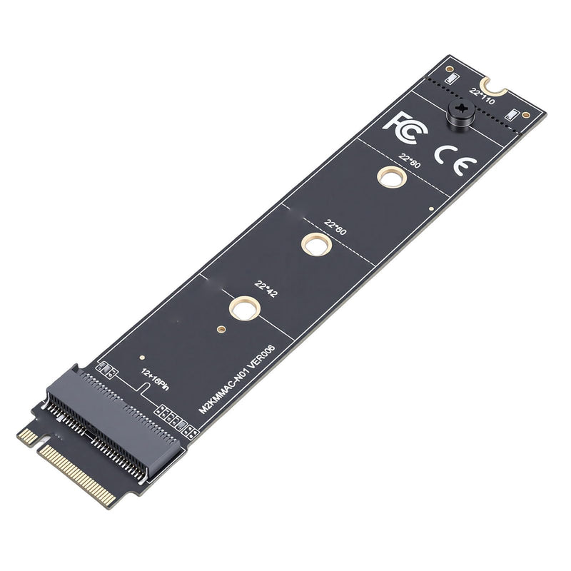 M.2 KeyM SSD Adapter Card | 12-16 Pin PCIe 4.0 High Speed Converter for 2013-2017 Air Pro