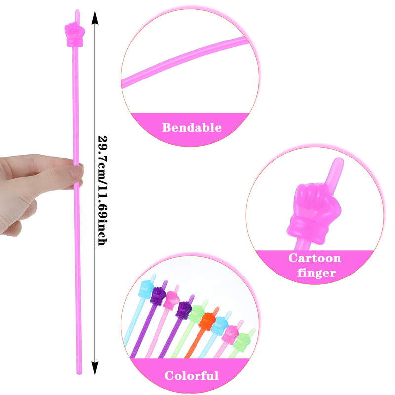 20 Pcs Classroom Finger Pointer Stick, Reading Pointers Hand Pointing Stick Teaching Finger Class Pointer for Teachers Classroom Teacher Essential Teaching Supplies