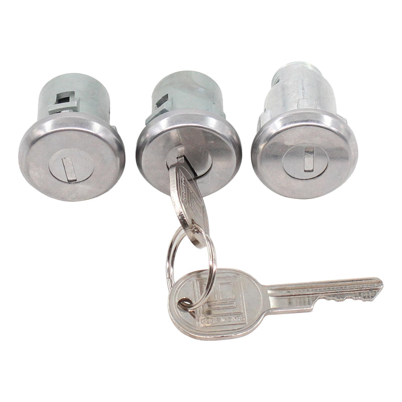 ApplianPar Door Lock Cylinder Set for Biscayne Camaro Caprice Chevelle Impala Malibu Nova Skylark Special Cutlass Bonneville Catalina Grand Am Grand Prix GTO Lemans Parisienne Tempest