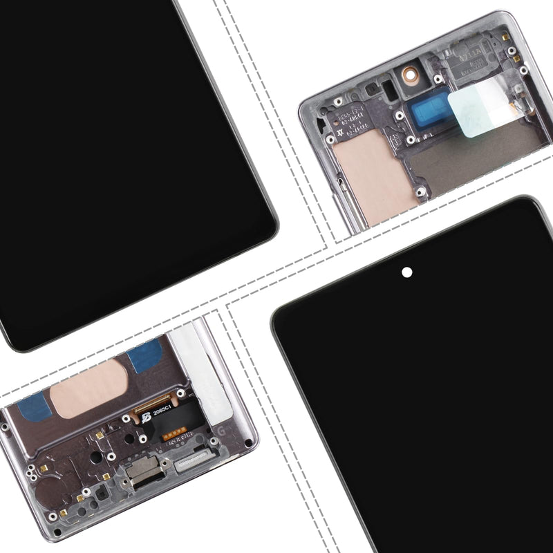 for Samsung Galaxy Note20 4G/5G Screen Replacement with Frame,Incell | for SM-N981W SM-N981U SM-N981F,LCD Display Digitizer Touch Assembly,Includes Tools