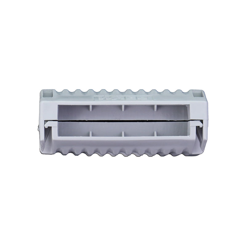207-1332 | WAGO Gelbox for 221 and 2773 Series connectors | Moisture Protection | IPX8-certified | 12 AWG | Gray, Label-Free housing | Medium | [Box of 4 Pieces]