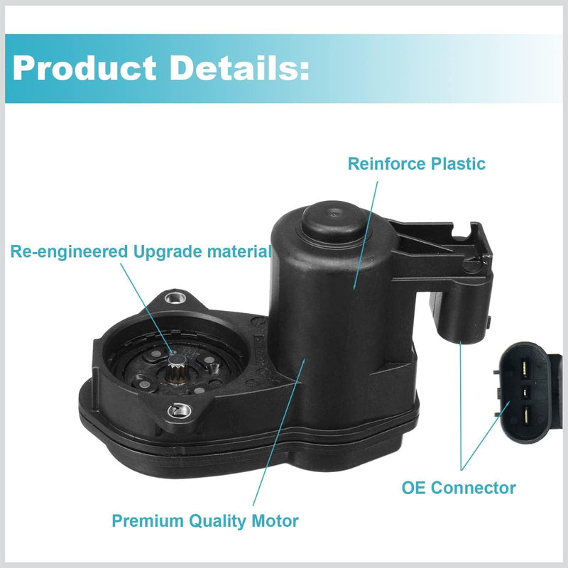 Ensun Rear Parking Brake Actuator Motor Compatible with 528i 535i 640i 650i M5 X3 Z4