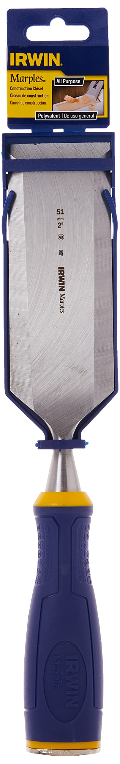 IRWIN Tools Marples Construction Chisel, 2-inch (1768780) 2"