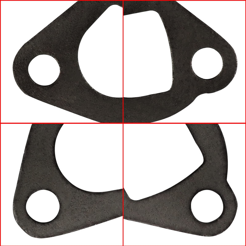 FLYPIG 2pcs Muffler Exhaust Gasket Fits for Honda GX110 GX120 GX160 GX200 5.5HP 6.5HP Engines 2
