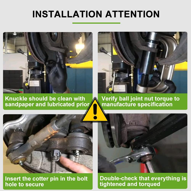 SCITOO 8pcs Front Suspension Kit Idler Arm Pitman Arm Inner Outer Tie Rod End Replacement for Chevy for GMC C1500 C1500 Suburban C2500 C2500 Suburban C3500 Tahoe Yukon