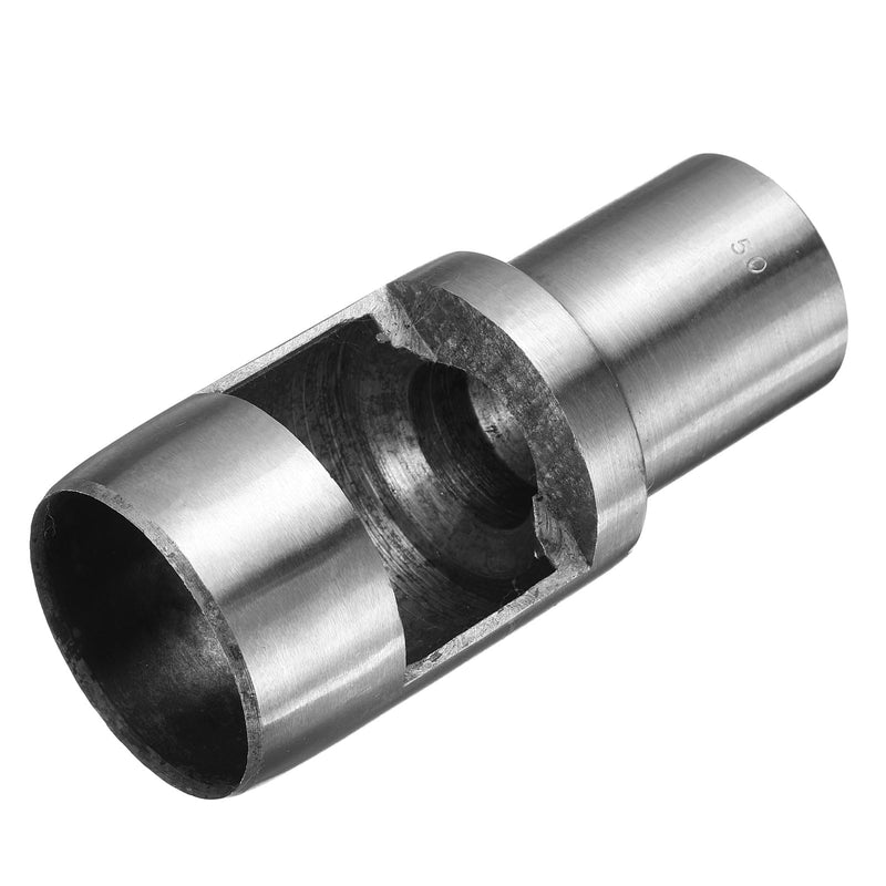 HARFINGTON Leather Round Hole Punch, 50mm Hollow Hole Puncher Cutter Carbon Steel Circle Hole Punching Cutting Tool for Belt/DIY Leather Craft 1