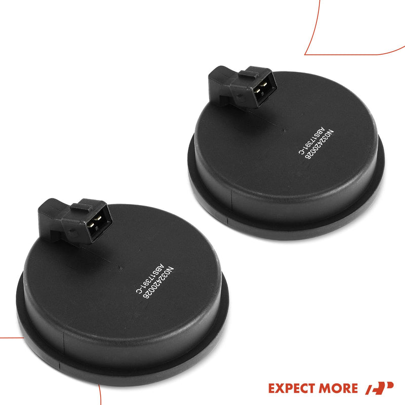 A-Premium 2PC Set Rear ABS Wheel Speed Sensors Compatible with Kia, Hyundai - Sorento 2009/2011-2012/2015, Sedona 2014-2021, Santa Fe 2006-2018, Santa Fe Sport, Santa Fe XL, Veracruz Pack of 2