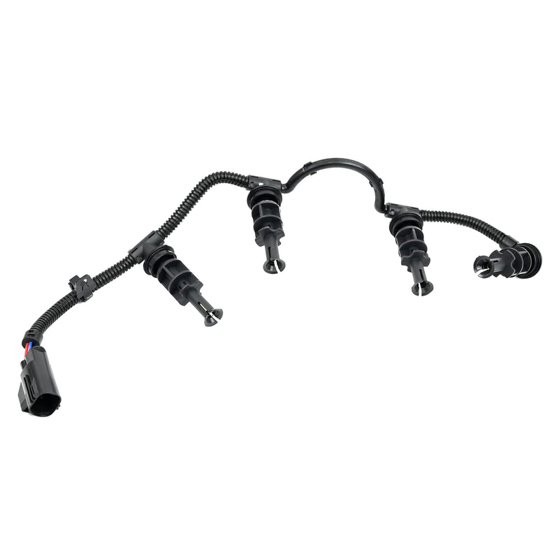 Michigan Motorsports Diesel Glow Plug Harness Fits 2008-2010 Ford 6.4L 6.4 Powerstroke Qty-2 (Replaces 8C3Z-12A690-BA, 8C3Z-12A690-AA, 1876293C1 1876283C1)