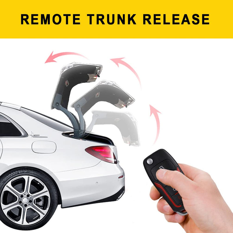 BANVIE ① Passive keyless Entry Car Alarm System + ② Remote Engine Starter + ③ Push to Start Iginition Button (Support to Connect Original Siren) without siren