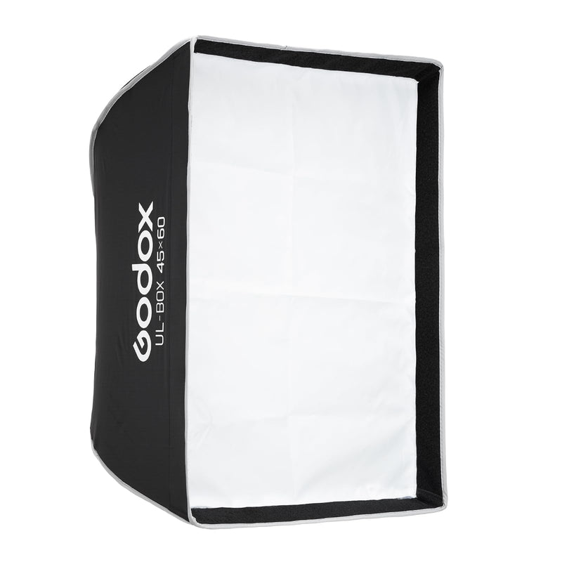 Godox UL-Box 45x60 Centimeters / 18x24 Inches Quick Release Umbrella Softbox, Compact Rectangular Softbox with Diffusers & Fast Setup, Compatible with Bowens Mount