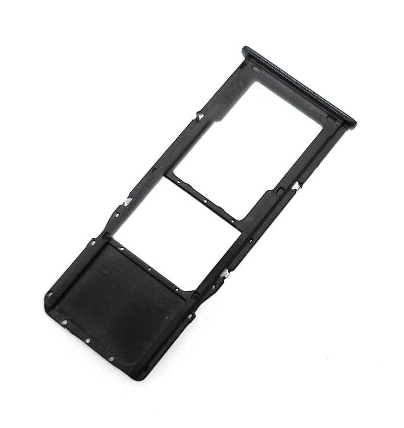 Single Sim Card Tray SD Card Holder Replacement for Samsung Galaxy A23 5G SM-A236U A236U1 (Black)