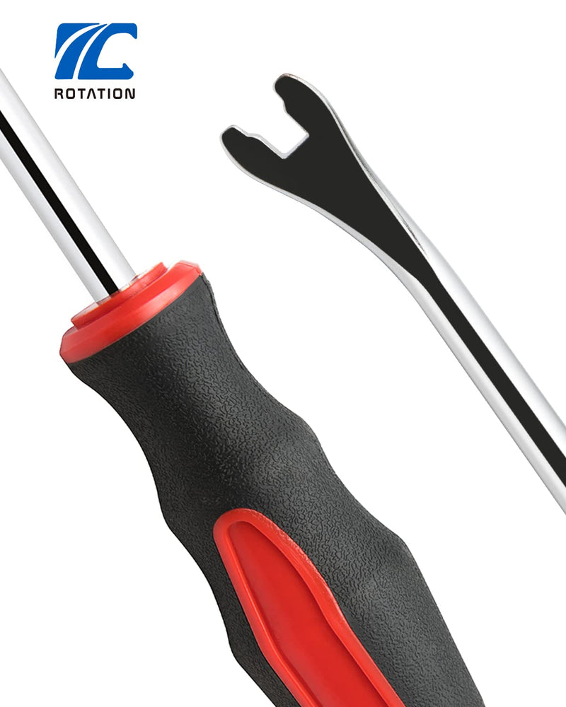 ROTATION Door Upholstery, Panel, Trim Removal Tools for Auto Red_1pc