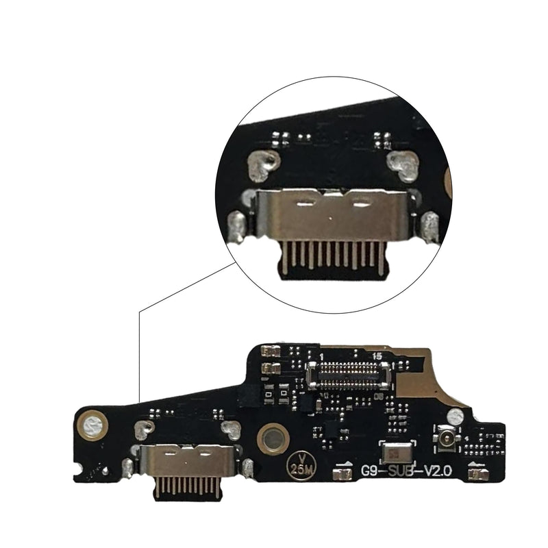 New USB Charging Port Connector Cable Replacement for Umidigi G9 5G Charger Dock Connector Charger Board Flex Assembly Replacement-1 PCS