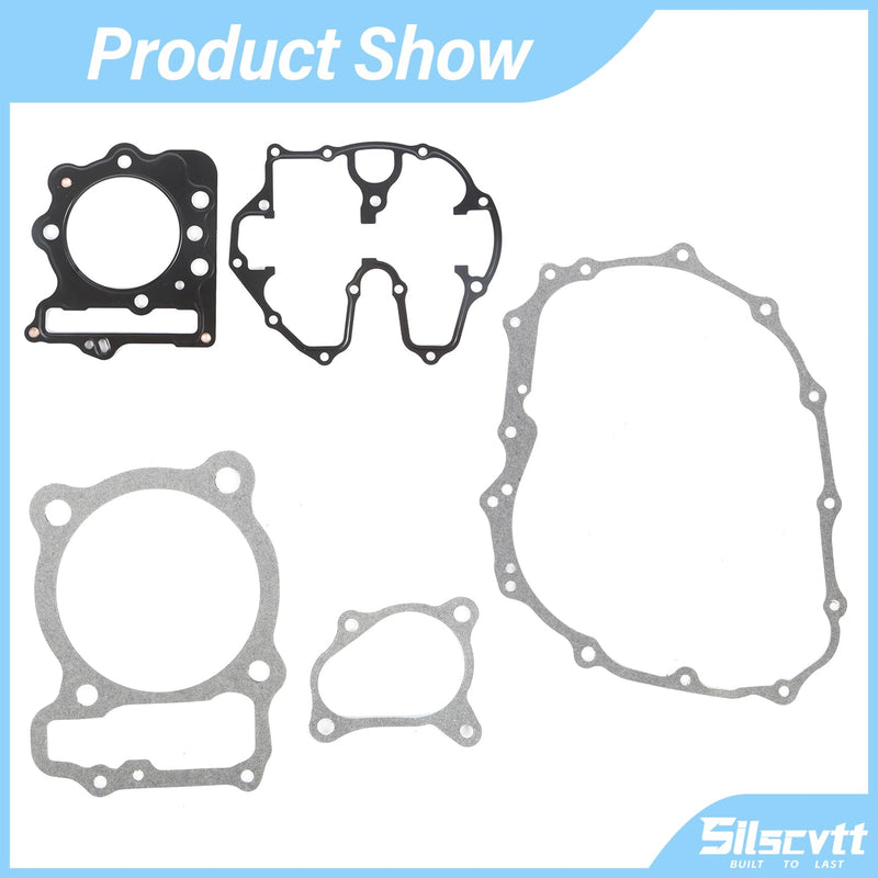 Gasket Kit Engine Top Bottom End Gaskets Set Replacement for Honda 400EX TRX400EX 1999-2004