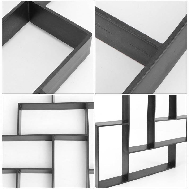 DOITOOL Rectangular Garden Paving Mold 19.76X15.86X1.57In Reusable Concrete Brick Mold for DIY Outdoor Path Walkway Patio Floor Tile