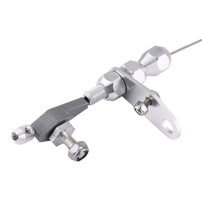 Kick Down Cable, Stainless Steel Braided Kick Down Cable Detent Kickdown For TH350